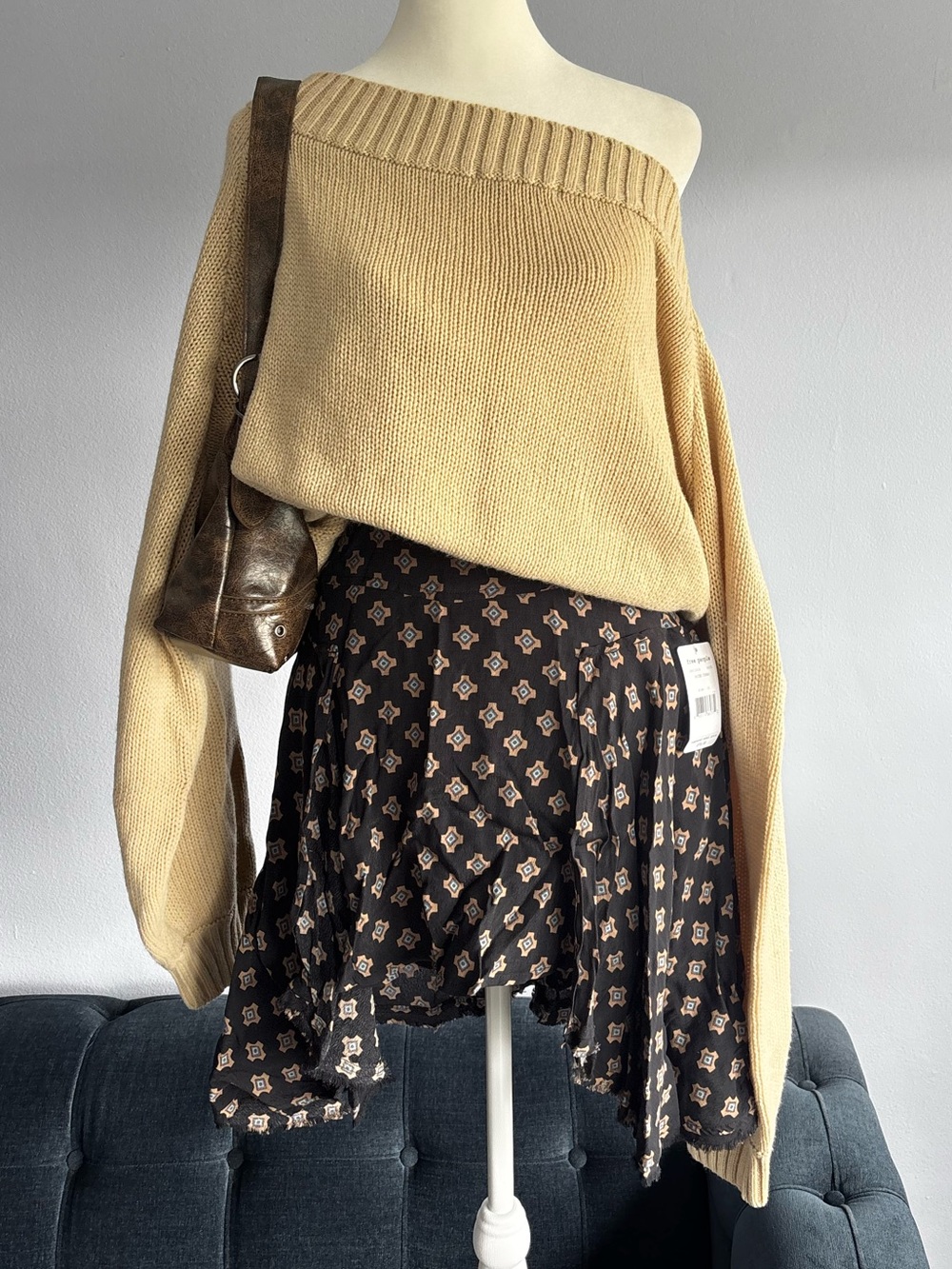 NWT Free People Flowy Boho Skirt
